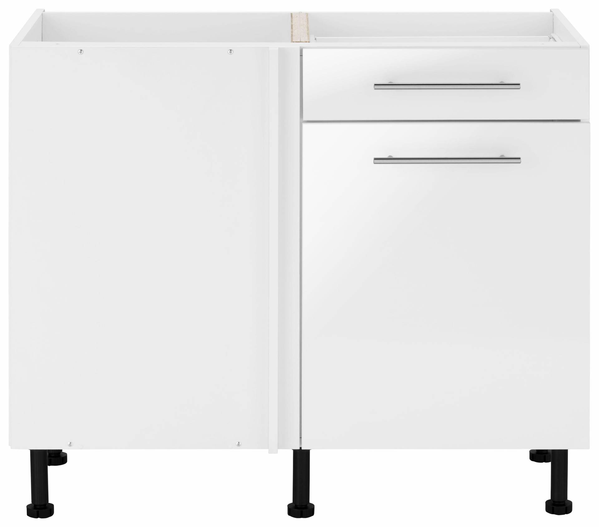 wiho Küchen Eckunterschrank »Ela«, mit Metallgriffen wiho Küchen Eckunterschrank »Ela«, mit Metallgriffen von wiho Küchen