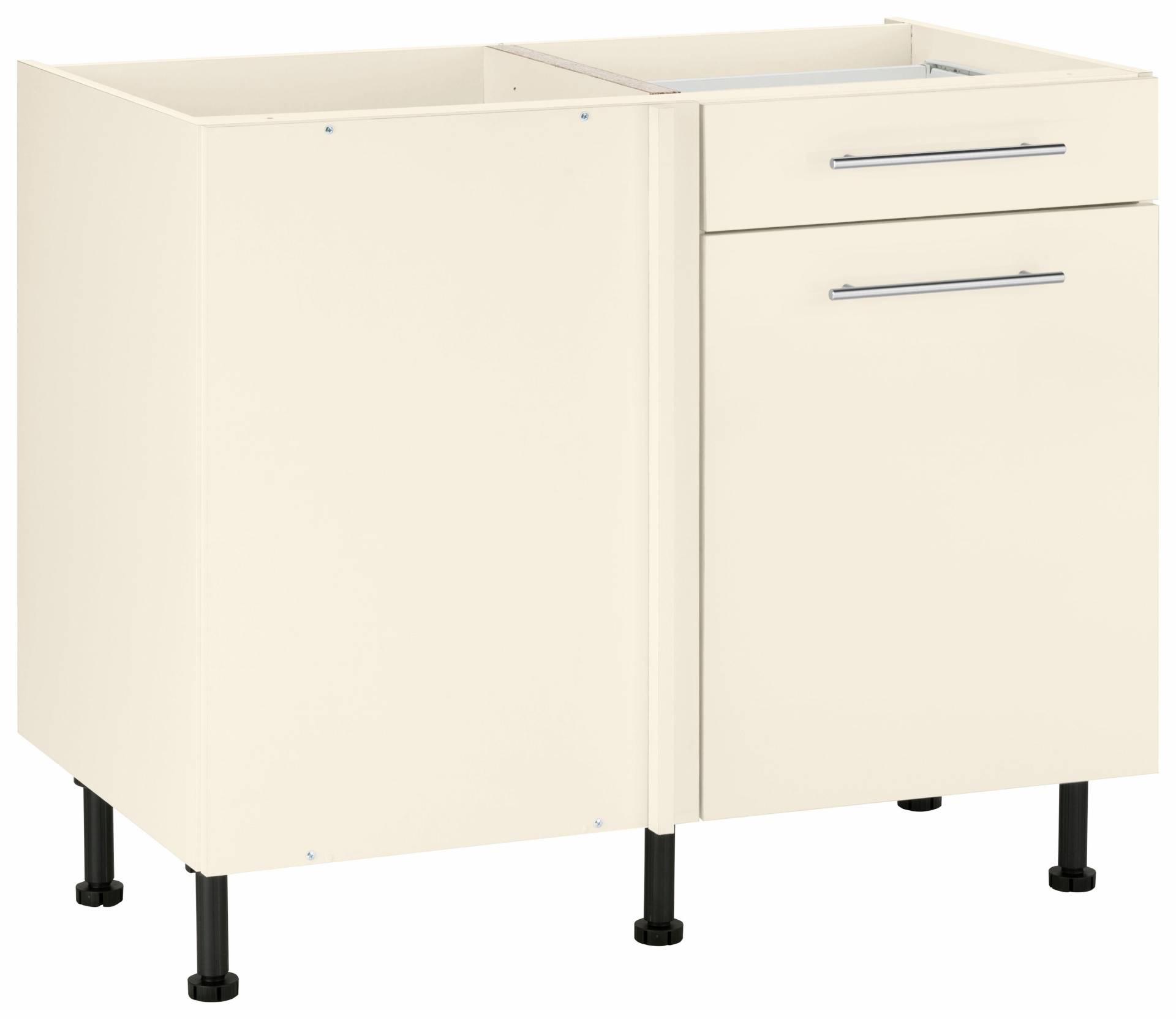 wiho Küchen Eckunterschrank »Ela«, mit Metallgriffen wiho Küchen Eckunterschrank »Ela«, mit Metallgriffen von wiho Küchen
