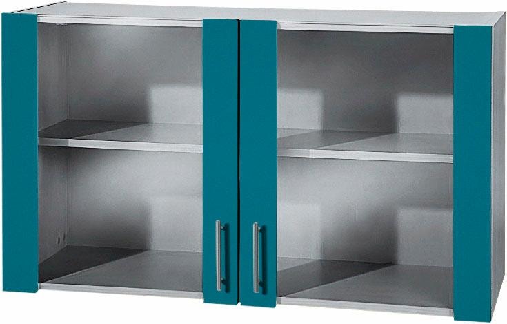wiho Küchen Glashängeschrank »Kiel«, Front mit Glaseinsatz wiho Küchen Glashängeschrank »Kiel«, Front mit Glaseinsatz von wiho Küchen