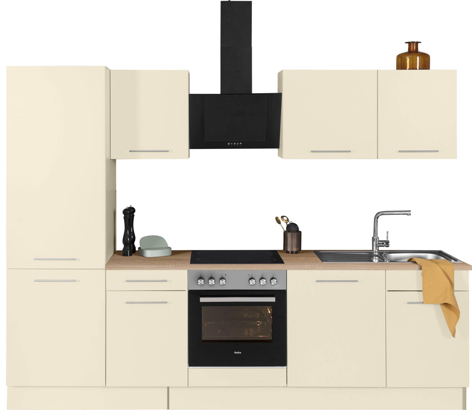 wiho Küchen Küchenzeile »Ela«, Breite 280 cm, Soft-Close-Funktion, höhenverstellbare Füsse wiho Küchen Küchenzeile »Ela«, Breite 280 cm, Soft-Close-Funktion, höhenverstellbare Füsse von wiho Küchen