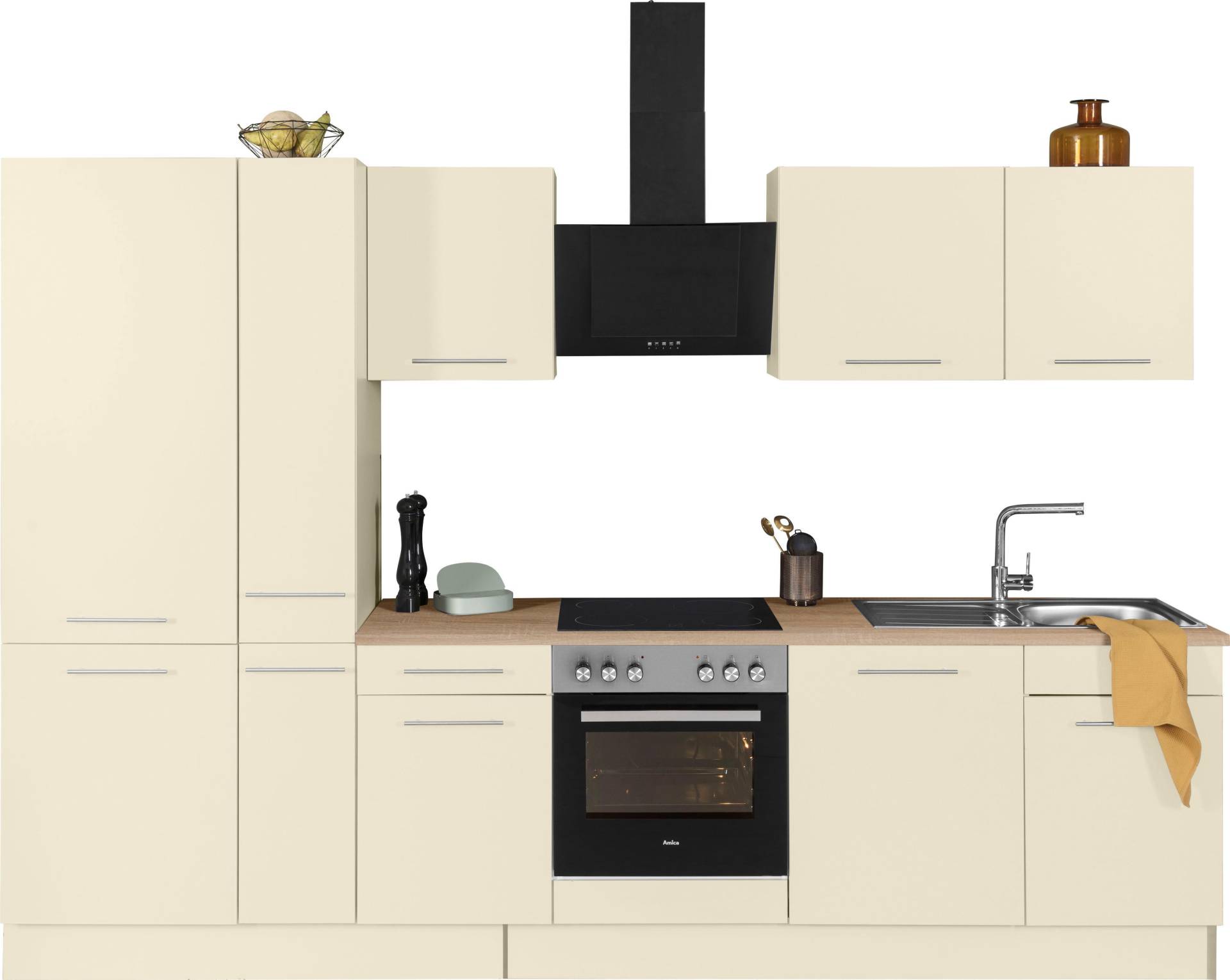 wiho Küchen Küchenzeile »Ela«, Breite 310 cm, Soft-Close-Funktion, höhenverstellbare Füsse wiho Küchen Küchenzeile »Ela«, Breite 310 cm, Soft-Close-Funktion, höhenverstellbare Füsse von wiho Küchen