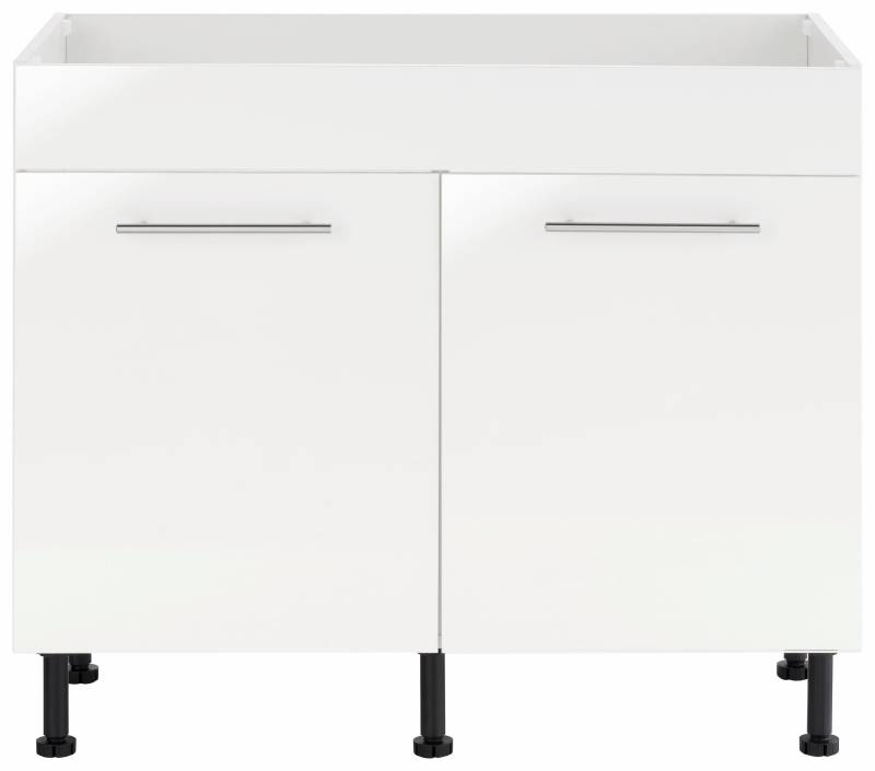 wiho Küchen Spülenschrank »Ela«, Breite 100 cm, höhenverstellbare Füsse wiho Küchen Spülenschrank »Ela«, Breite 100 cm, höhenverstellbare Füsse von wiho Küchen