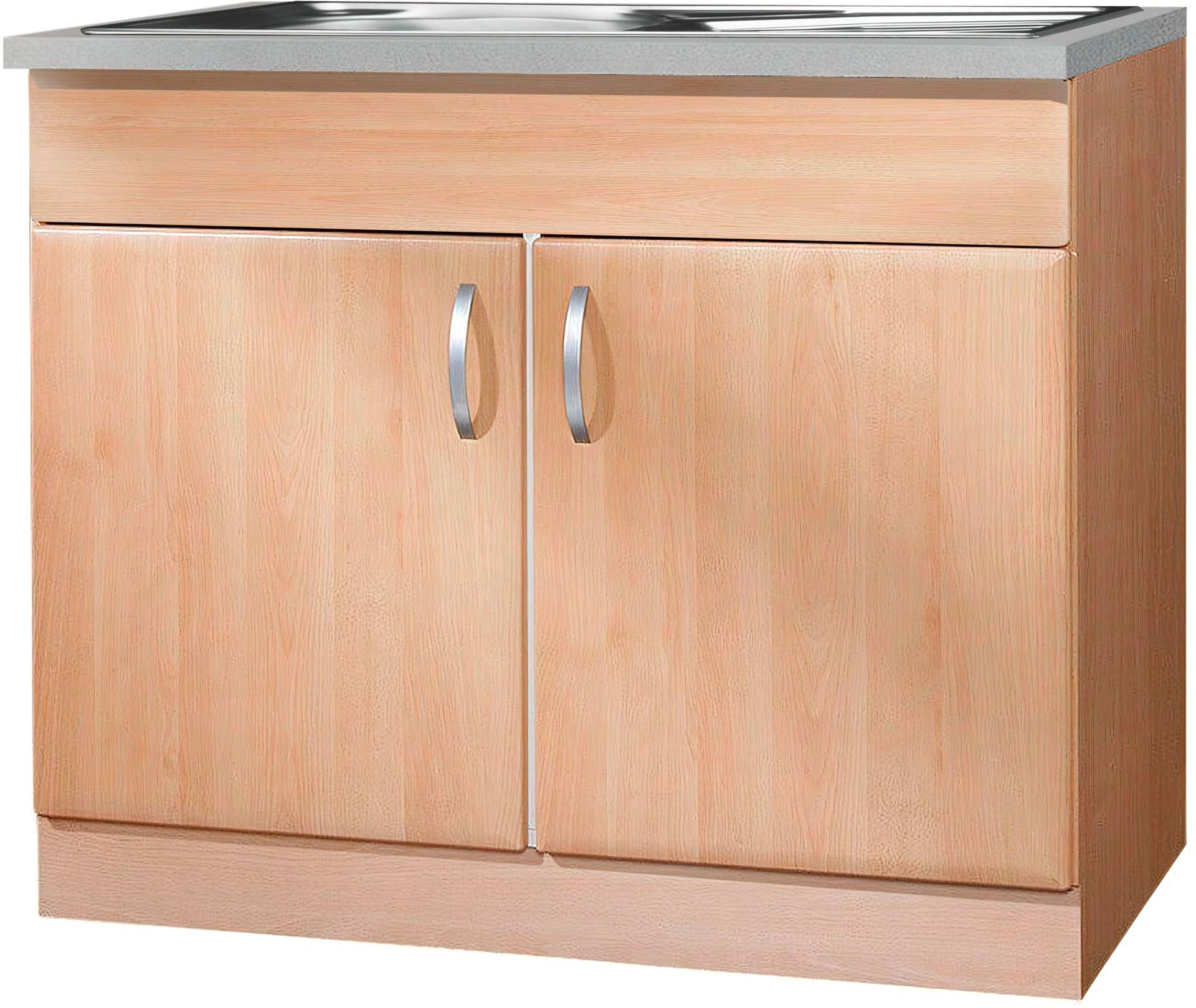 wiho Küchen Spülenschrank »Prag«, 100 cm breit wiho Küchen Spülenschrank »Prag«, 100 cm breit von wiho Küchen