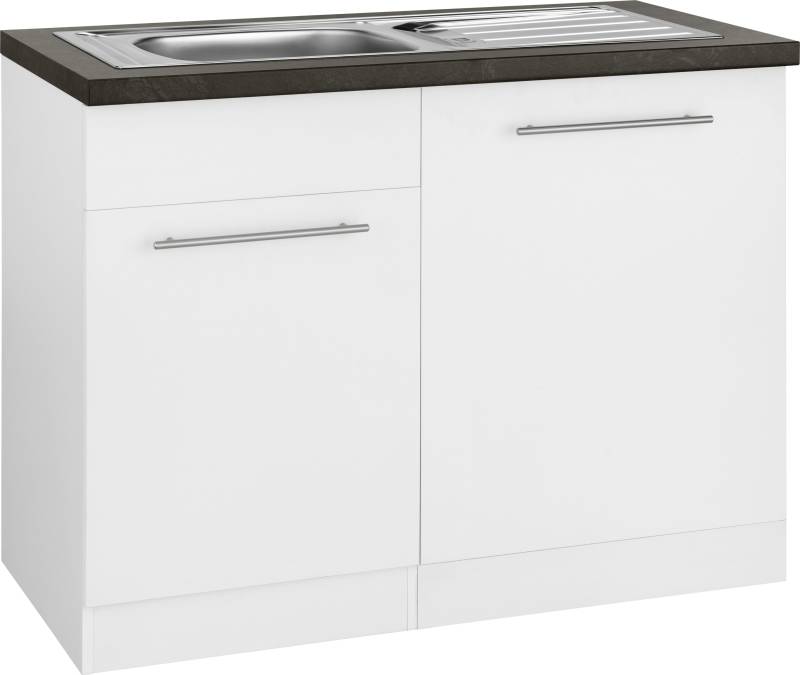 wiho Küchen Spülenschrank »Unna«, 110 cm breit, inkl. Tür/Sockel/Griff für Geschirrspüler von wiho Küchen