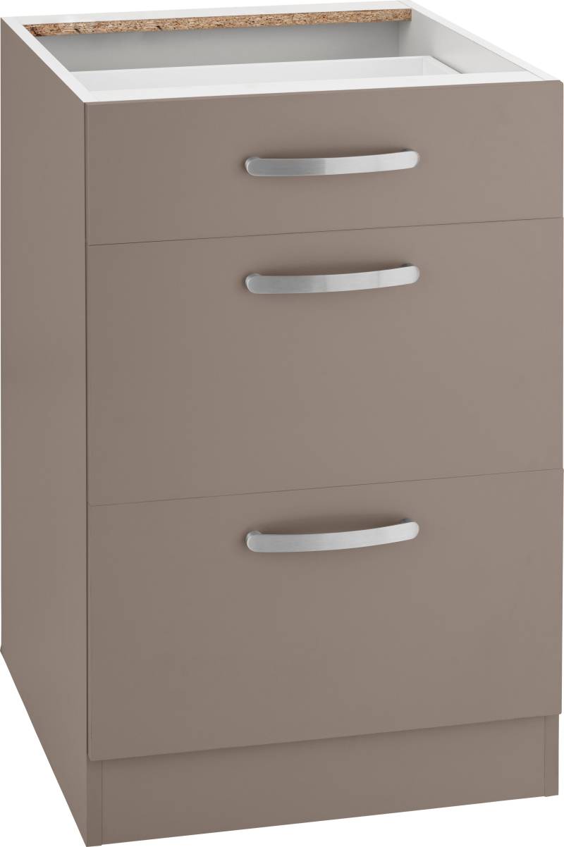 wiho Küchen Unterschrank »Kansas«, 50 cm breit, mit 2 grossen Auszügen ohne Arbeitsplatte wiho Küchen Unterschrank »Kansas«, 50 cm breit, mit 2 grossen Auszügen ohne Arbeitsplatte von wiho Küchen
