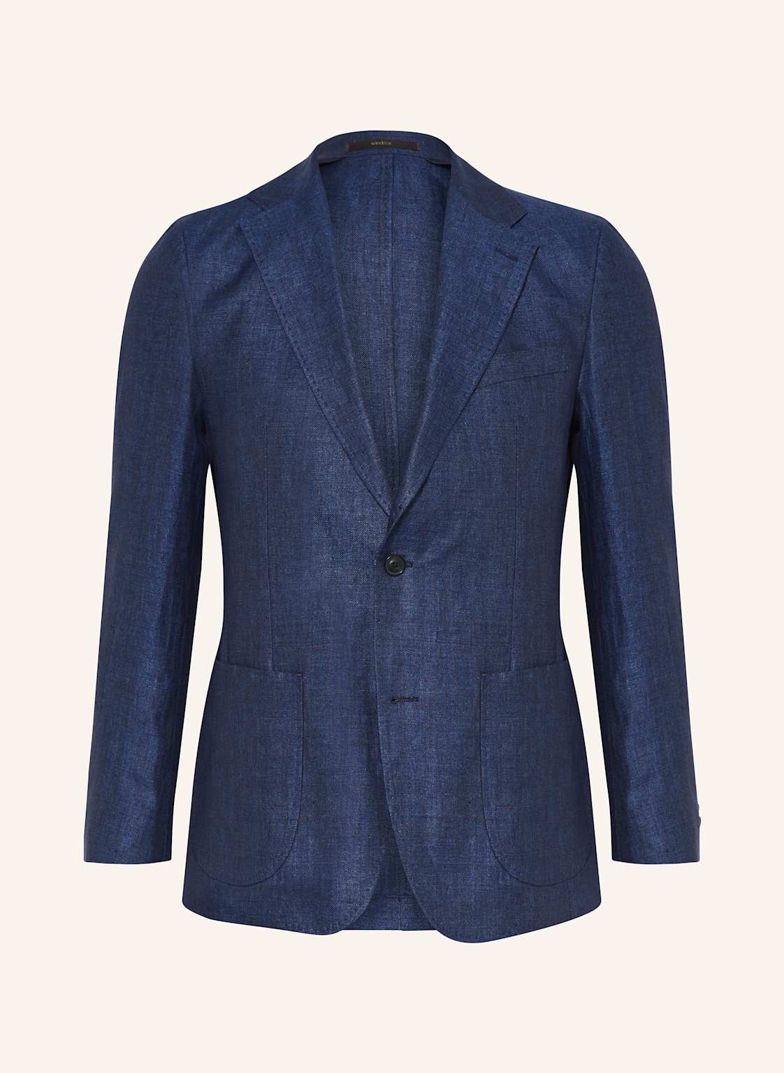 Windsor. Anzugsakko Giro Extra Slim Fit Aus Leinen blau von windsor.