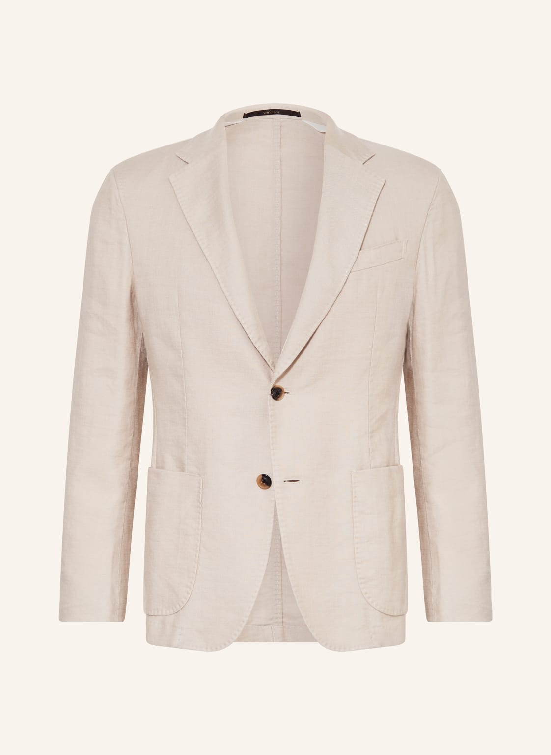 Windsor. Anzugsakko Giro Extra Slim Fit Mit Leinen beige von windsor.