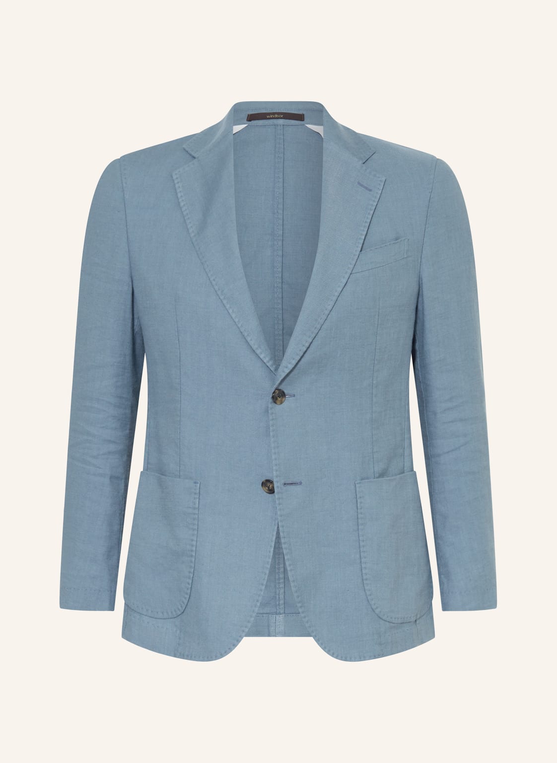 Windsor. Anzugsakko Giro Extra Slim Fit Mit Leinen blau von windsor.