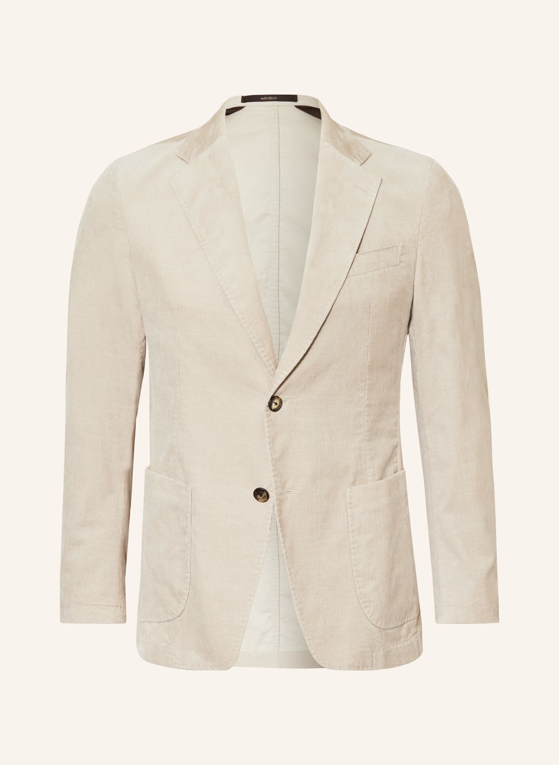 Windsor. Anzugsakko Giro-w2 Extra Slim Fit Aus Cord beige von windsor.