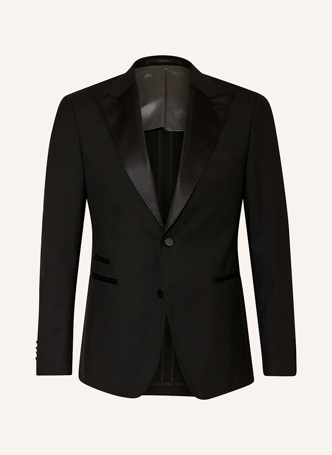 Windsor. Anzugsakko Toni Extra Slim Fit schwarz von windsor.