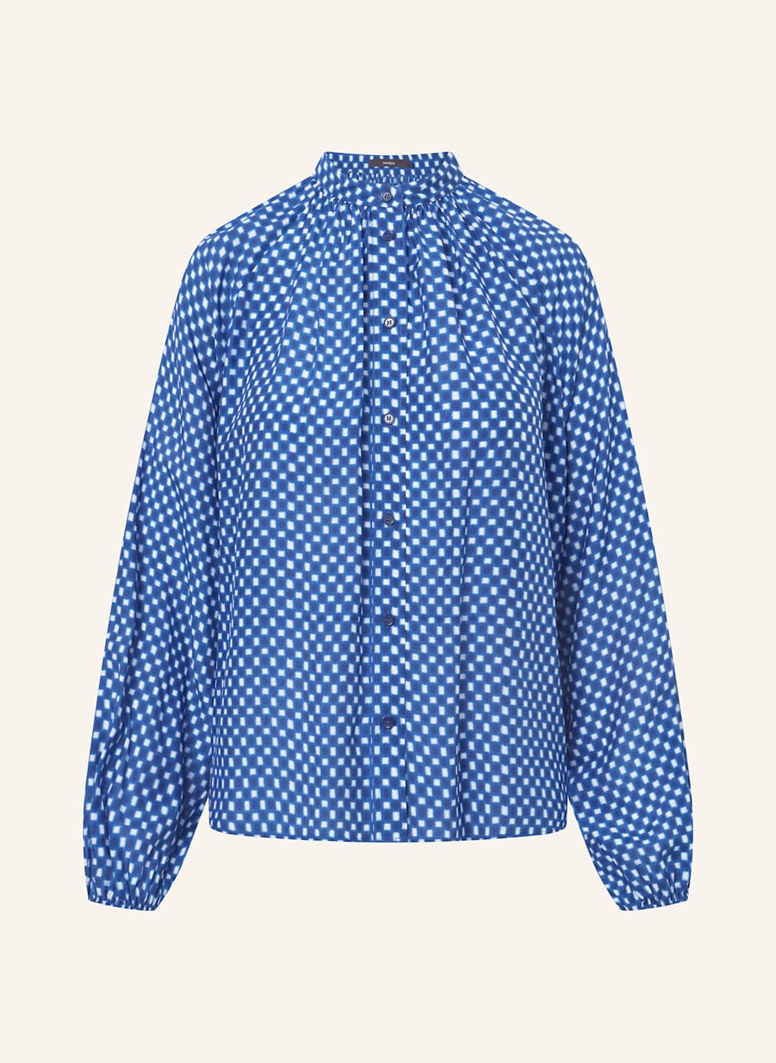 Windsor. Bluse Mit Seide blau von windsor.