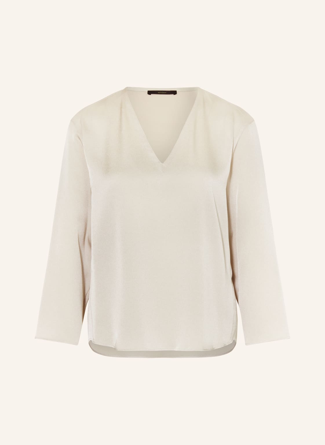 Windsor. Blusenshirt Mit 3/4-Arm beige von windsor.