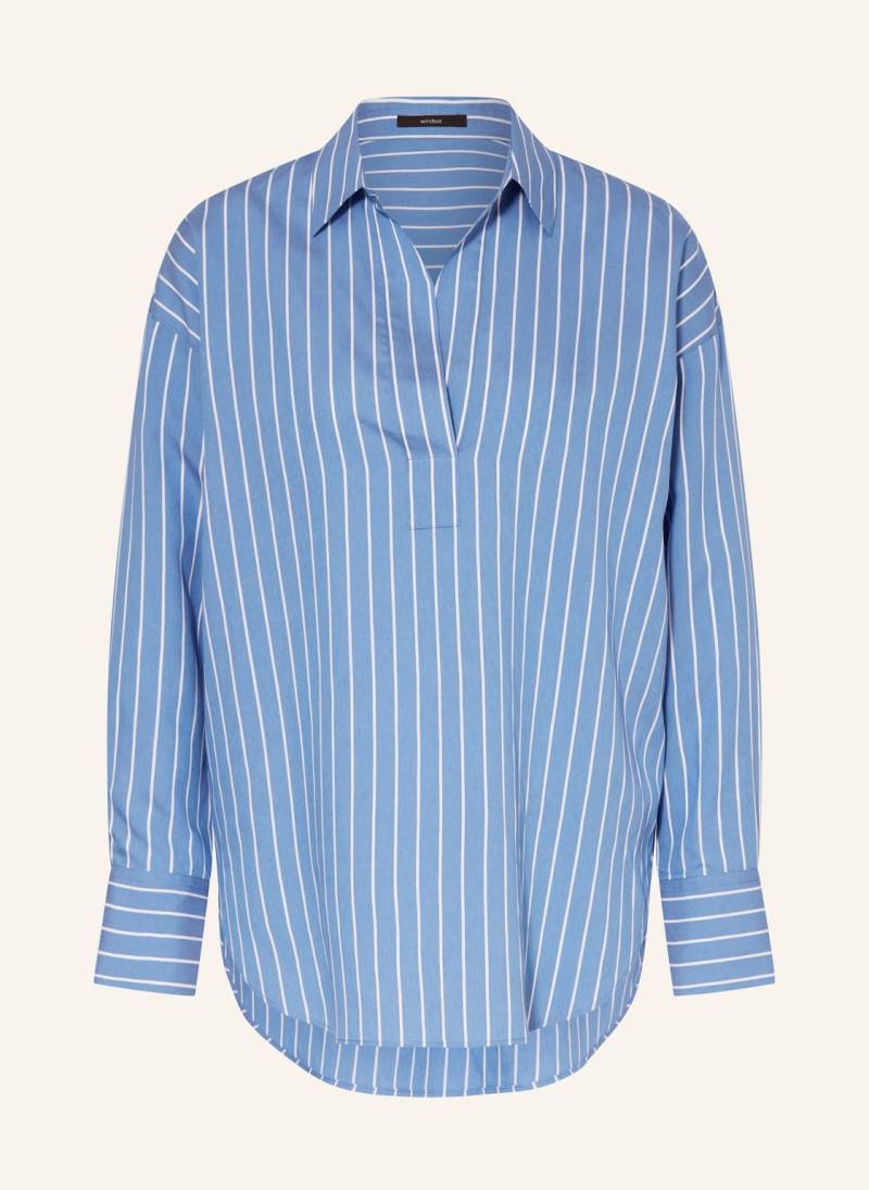 Windsor. Blusenshirt blau von windsor.