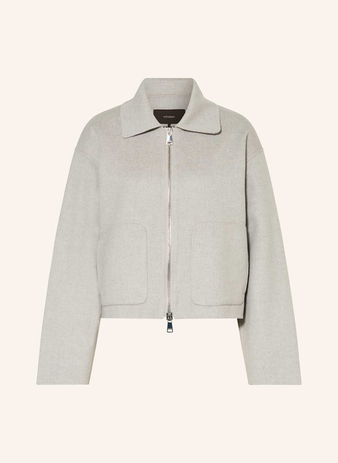 Windsor. Cabanjacke grau Windsor. Cabanjacke grau von windsor.