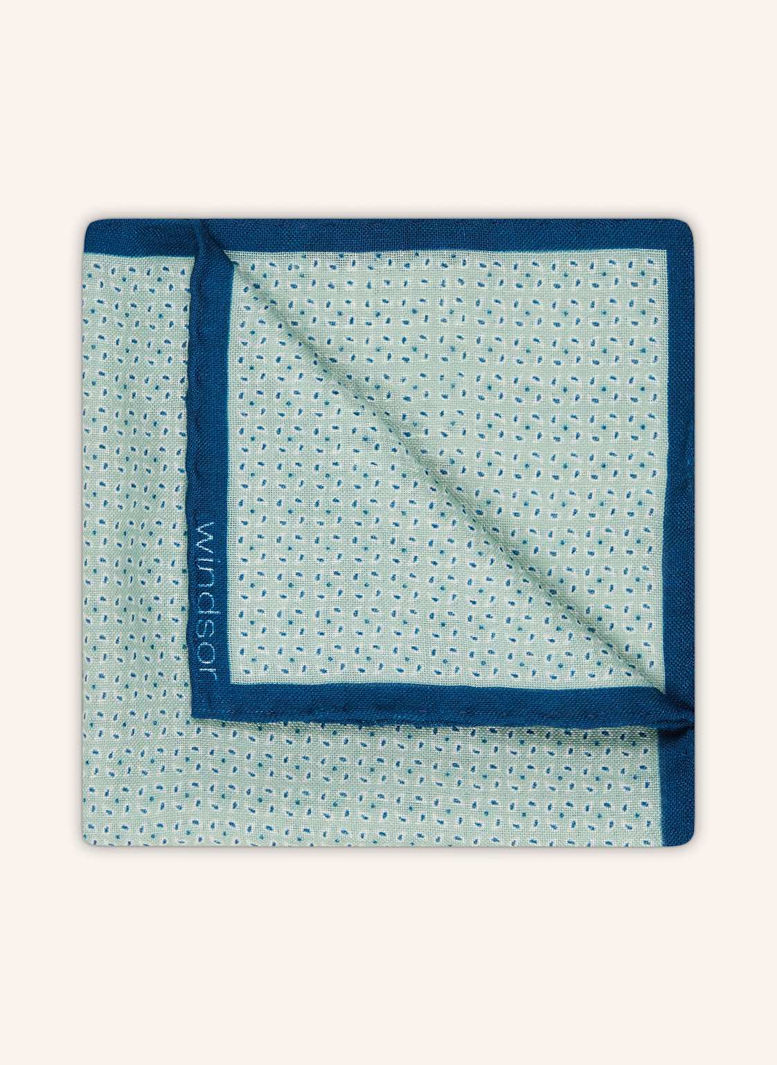 Windsor. Einstecktuch Mit Seide gruen Windsor. Einstecktuch Mit Seide gruen von windsor.