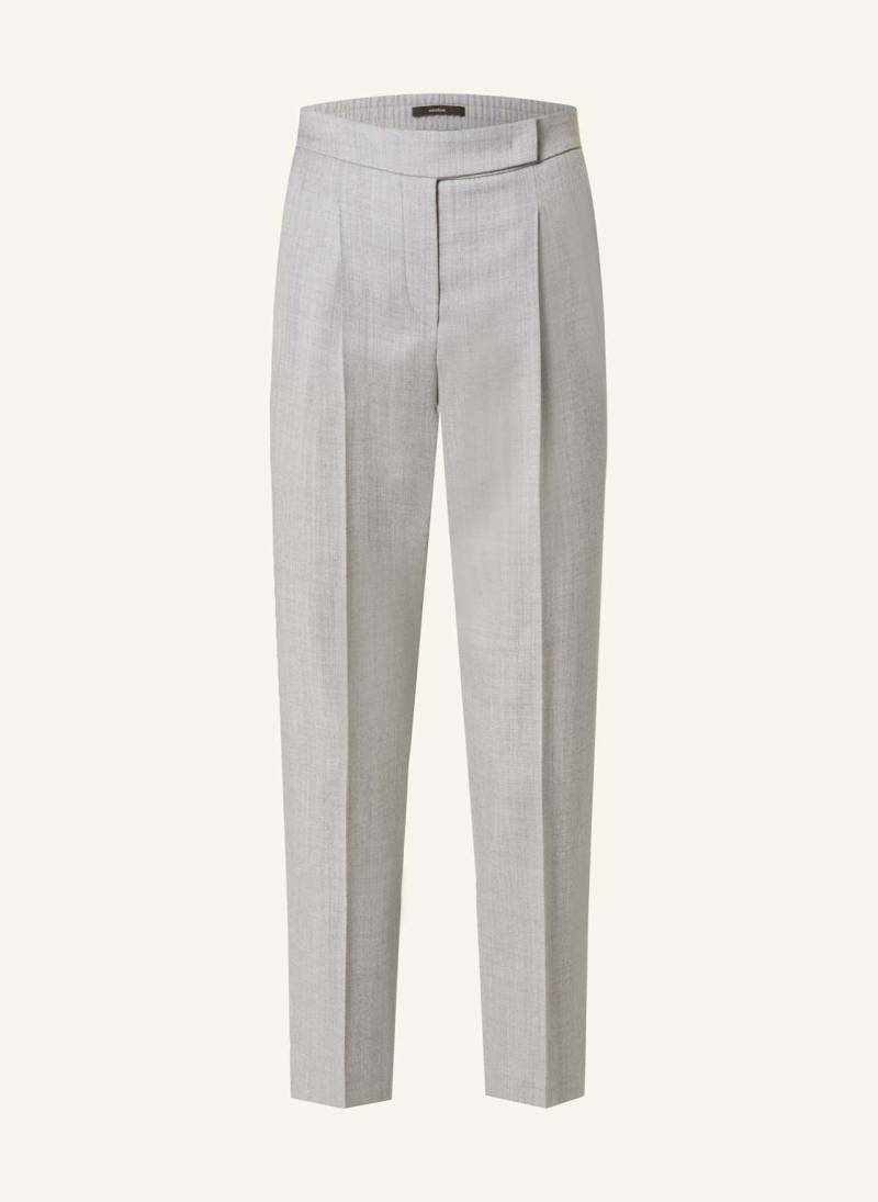 Windsor. Flanellhose silber von windsor.