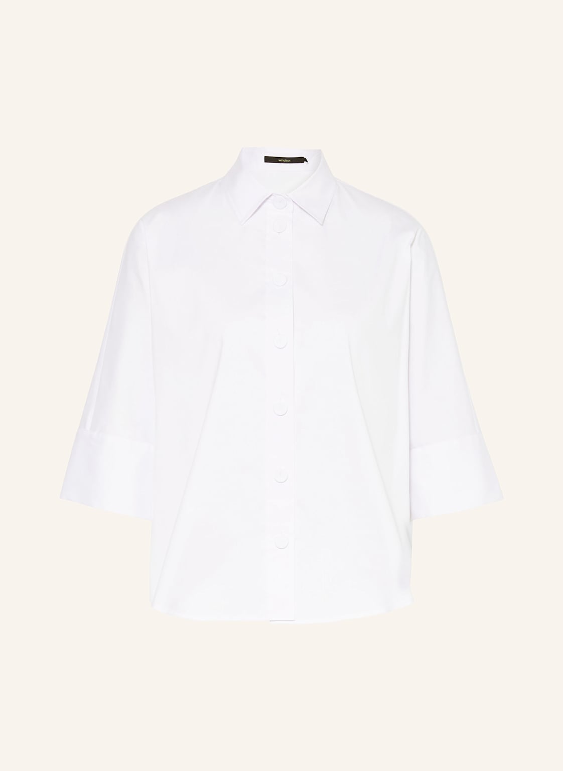 Windsor. Hemdbluse Mit 3/4-Arm weiss Windsor. Hemdbluse Mit 3/4-Arm weiss von windsor.