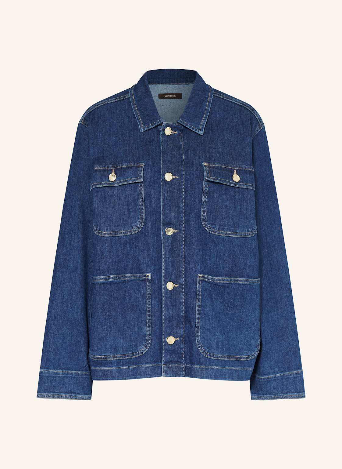 Windsor. Jeans-Overjacket gruen von windsor.