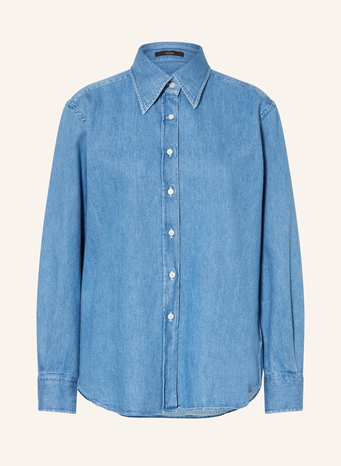 Windsor. Jeansbluse blau von windsor.