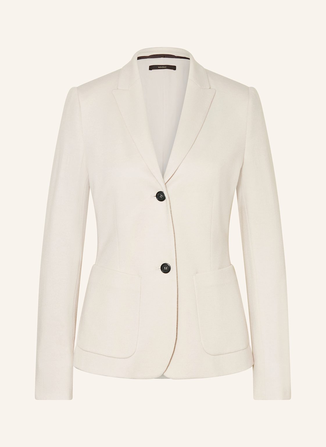 Windsor. Jerseyblazer beige von windsor.