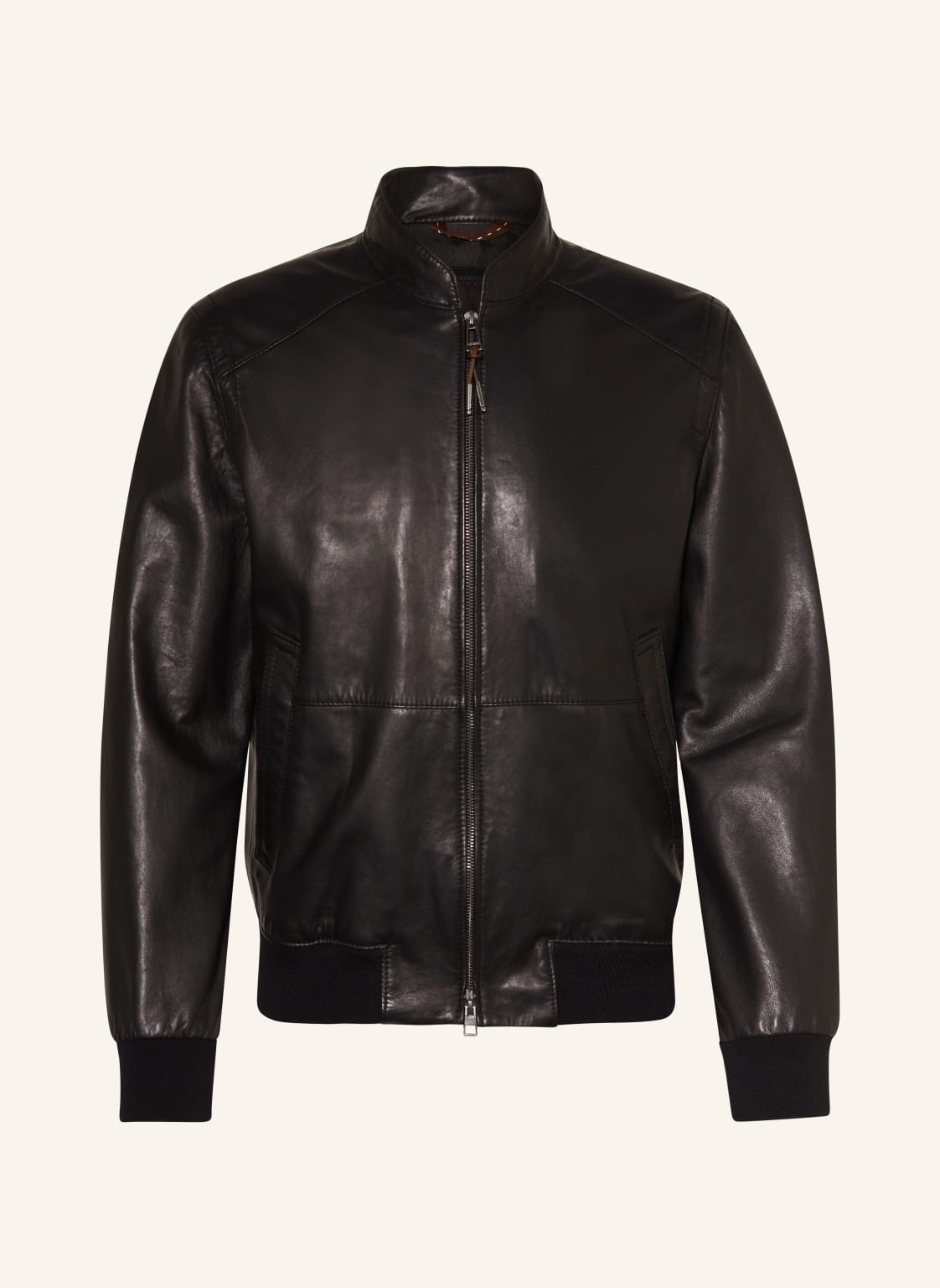 Windsor. Lederjacke Borello schwarz von windsor.