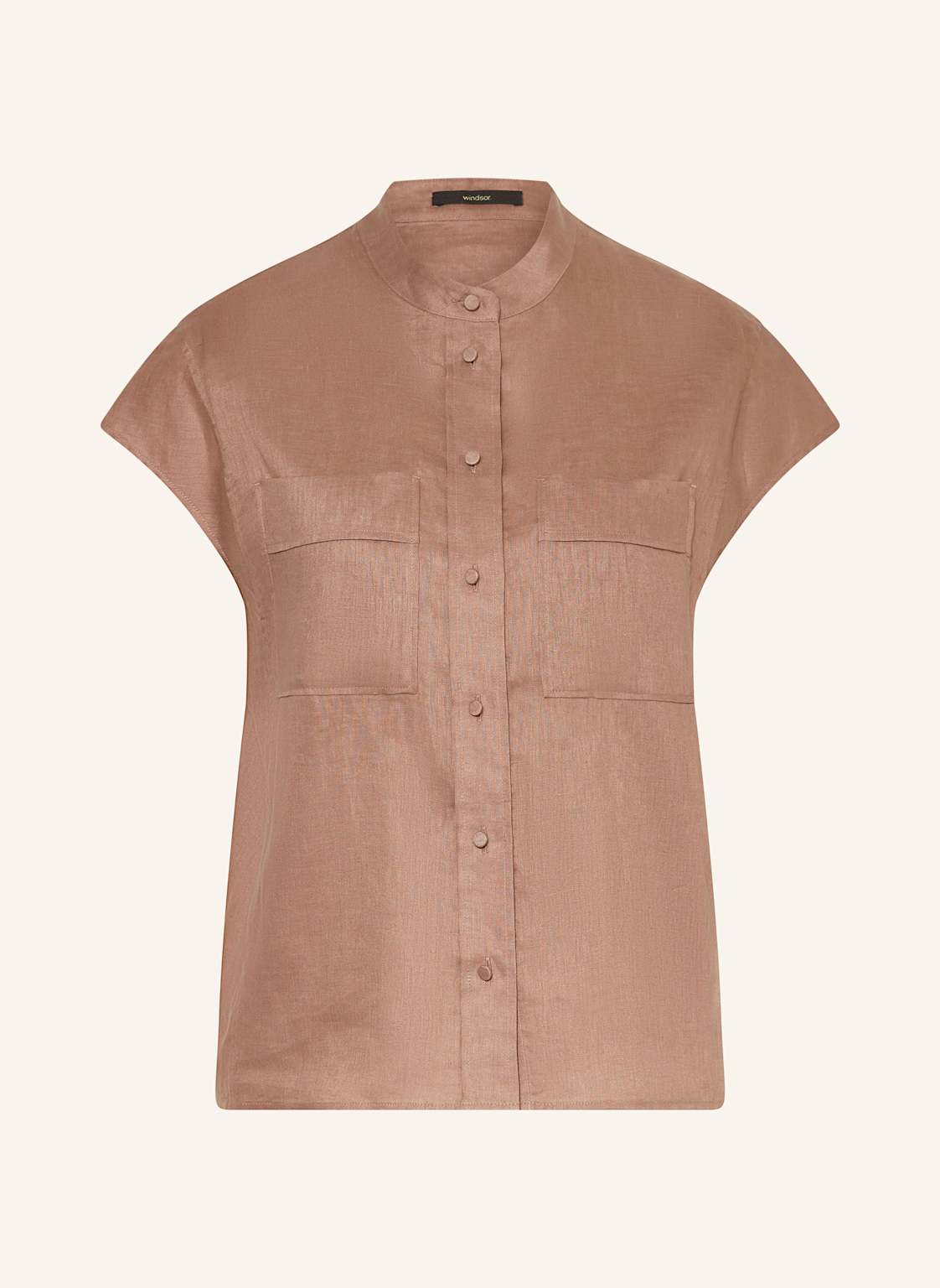 Windsor. Leinenbluse braun Windsor. Leinenbluse braun von windsor.