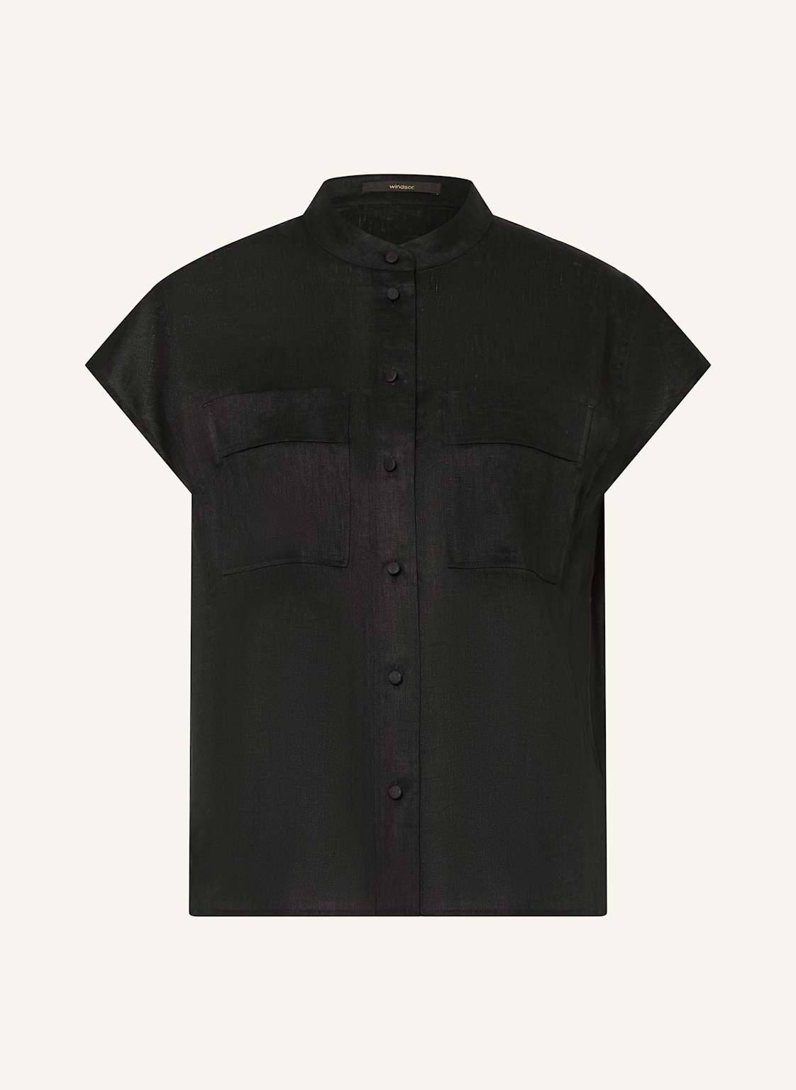 Windsor. Leinenbluse schwarz Windsor. Leinenbluse schwarz von windsor.