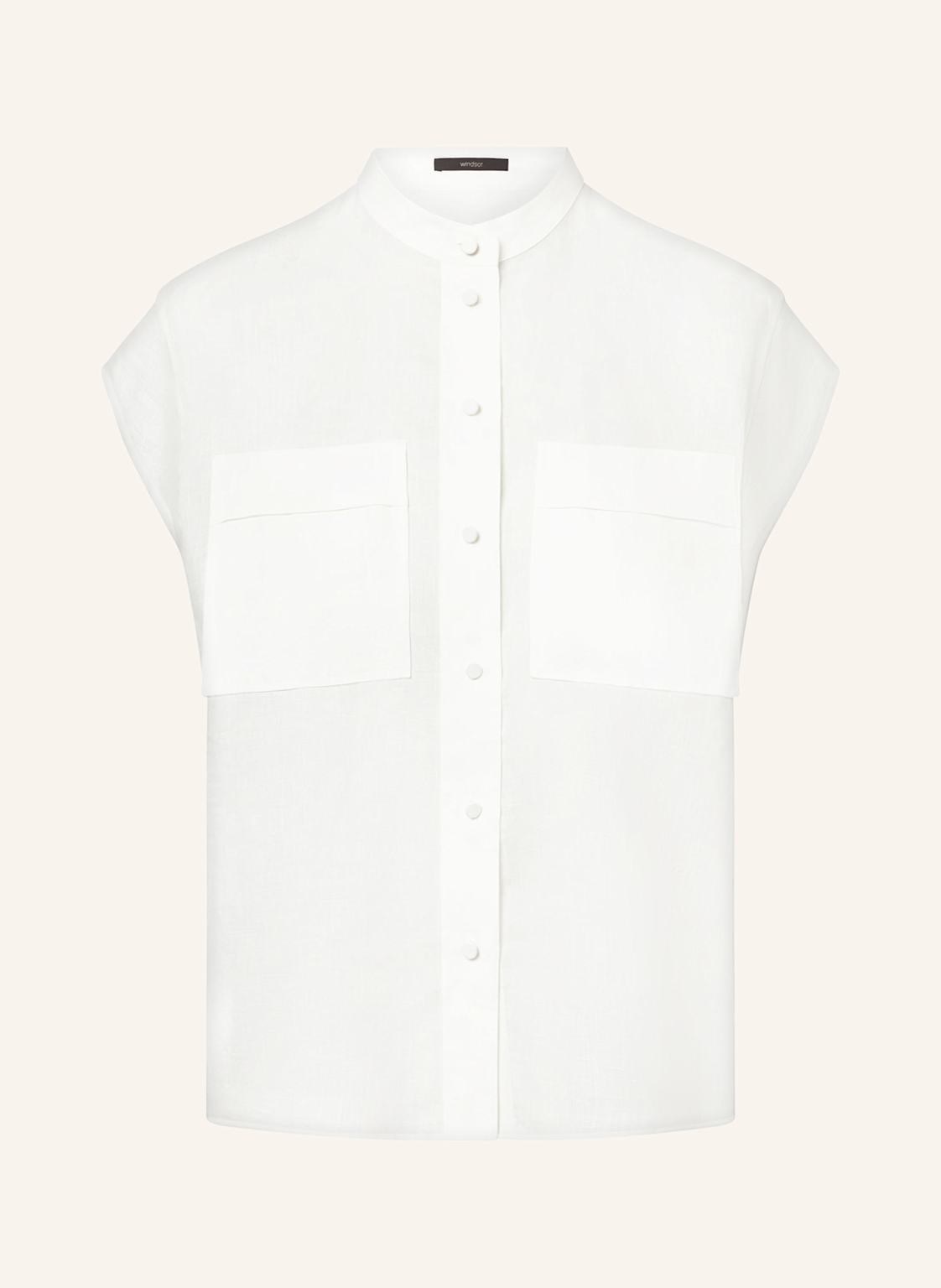 Windsor. Leinenbluse weiss Windsor. Leinenbluse weiss von windsor.