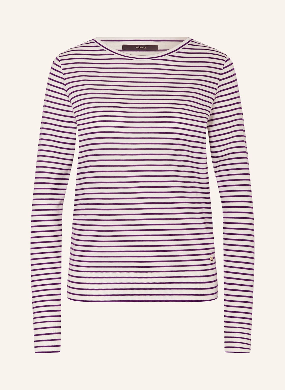 Windsor. Longsleeve lila von windsor.