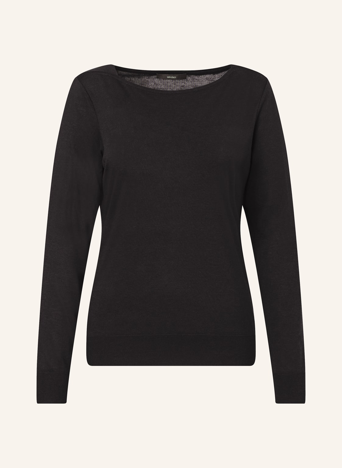 Windsor. Longsleeve schwarz von windsor.