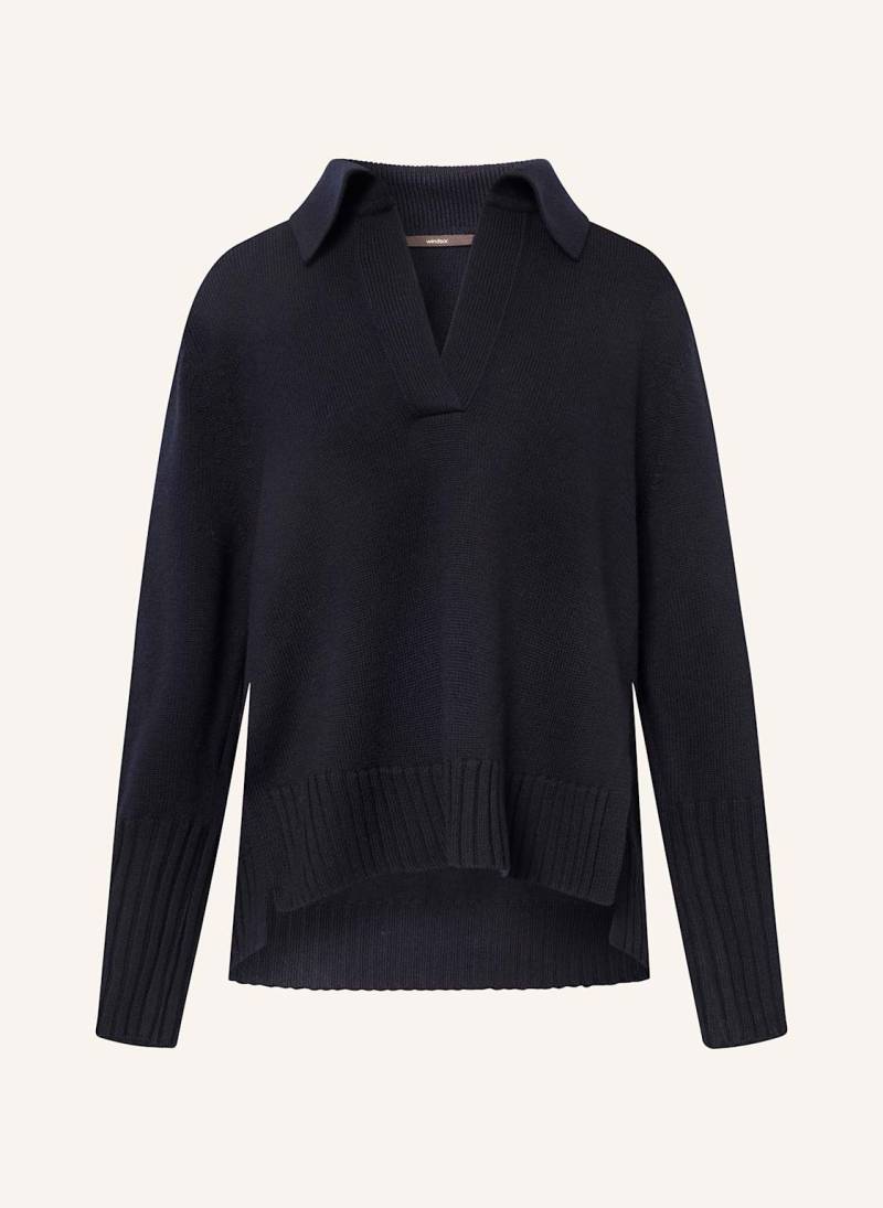 Windsor. Pullover blau von windsor.