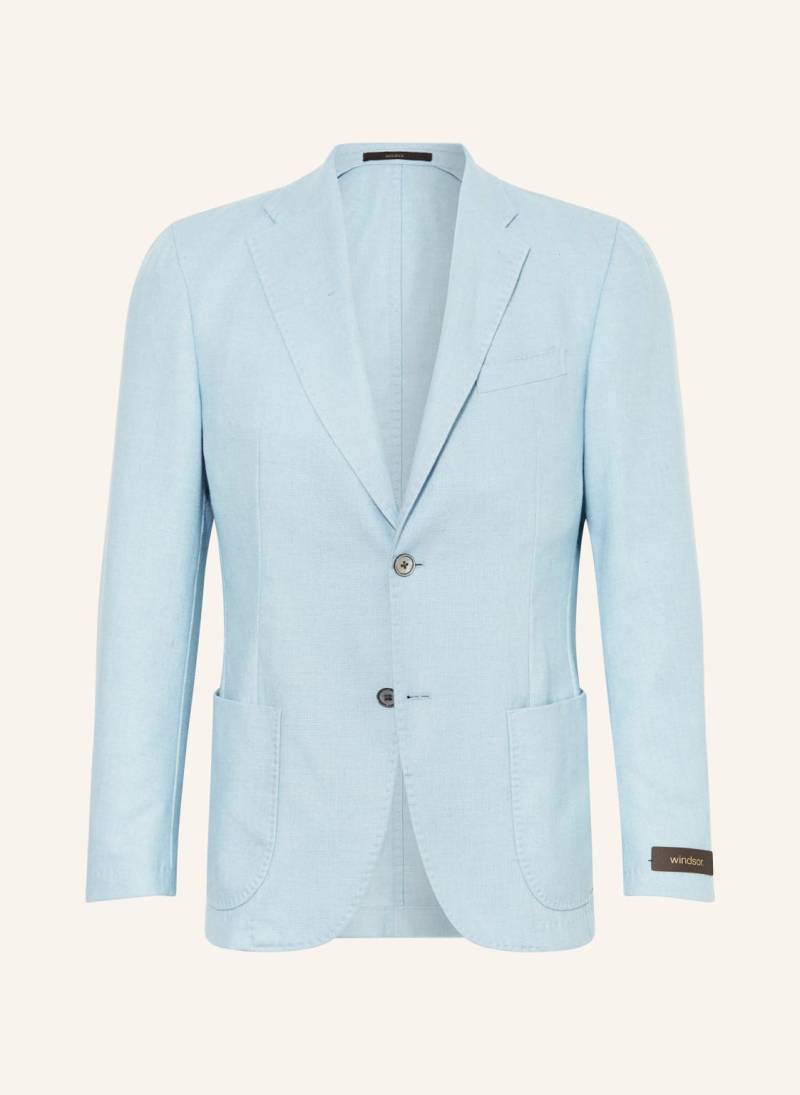 Windsor. Sakko Giro-d2 Extra Slim Fit Mit Cashmere blau von windsor.