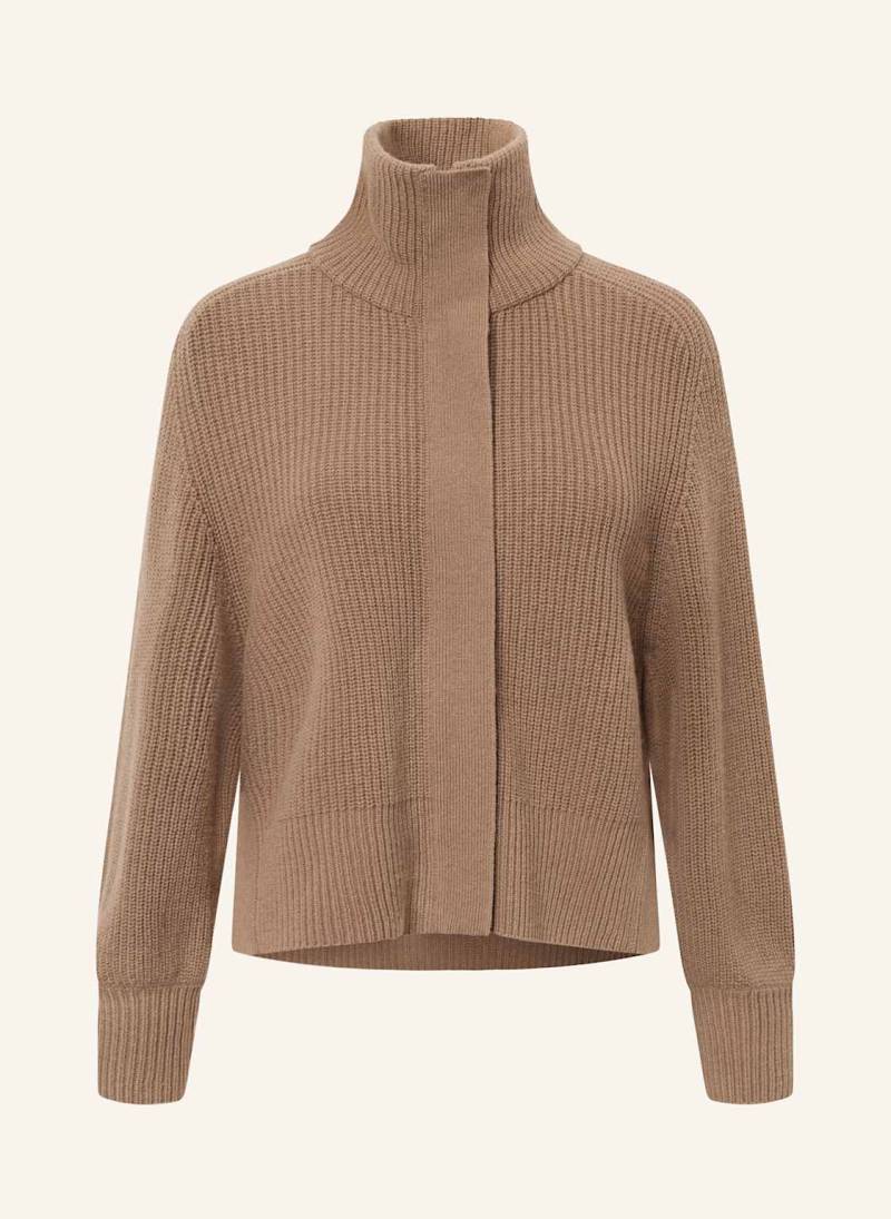 Windsor. Strickjacke Mit Cashmere braun von windsor.