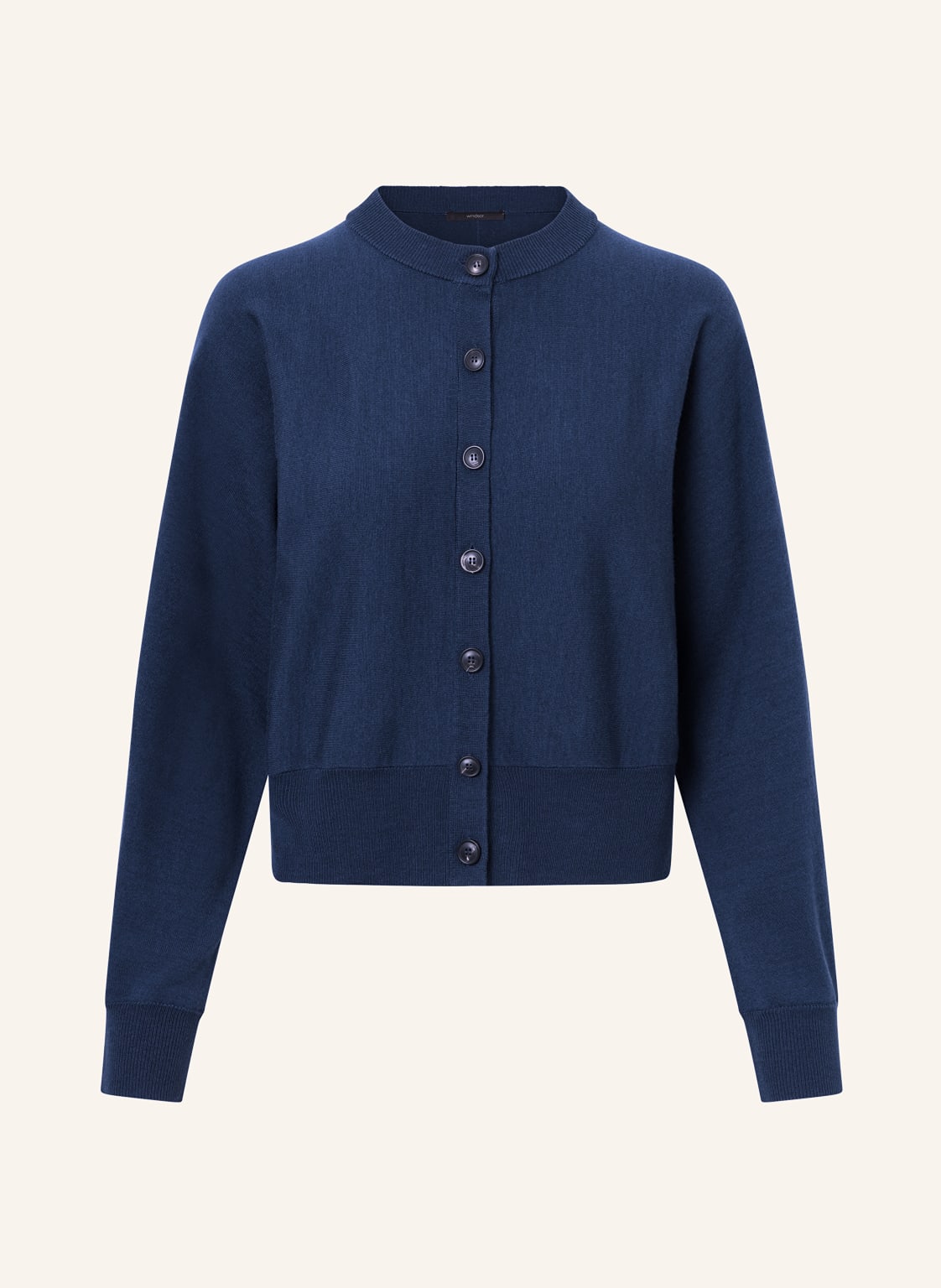 Windsor. Strickjacke blau von windsor.