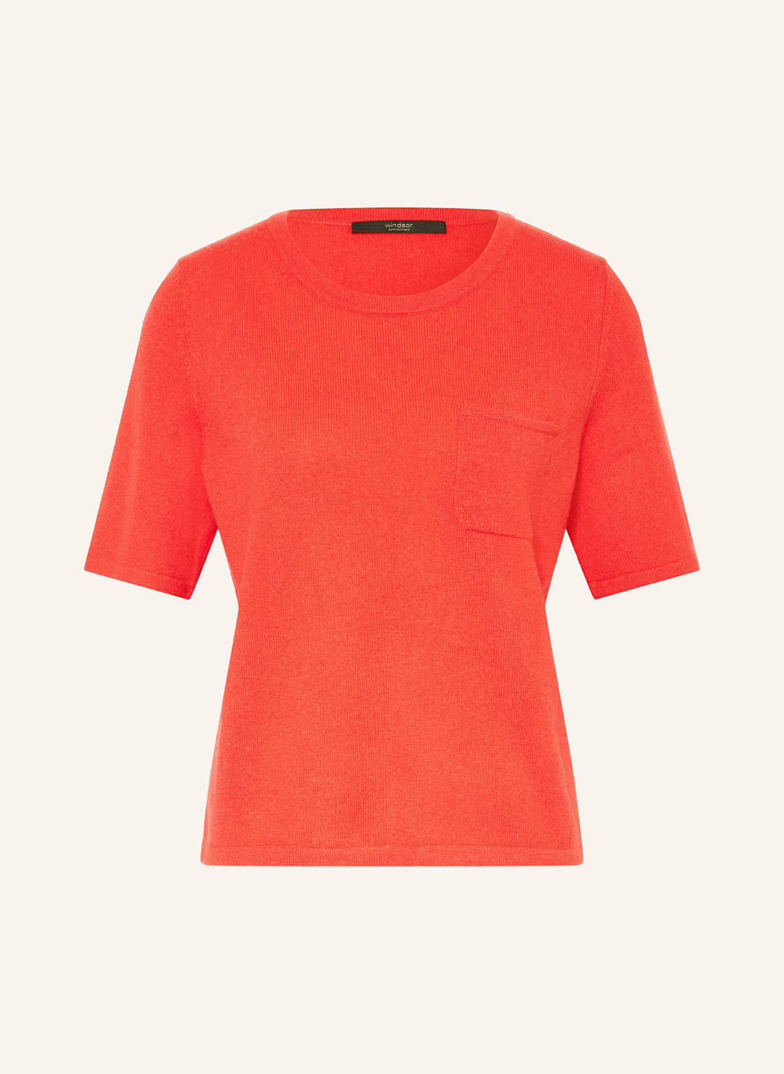 Windsor. Strickshirt Aus Cashmere rot Windsor. Strickshirt Aus Cashmere rot von windsor.
