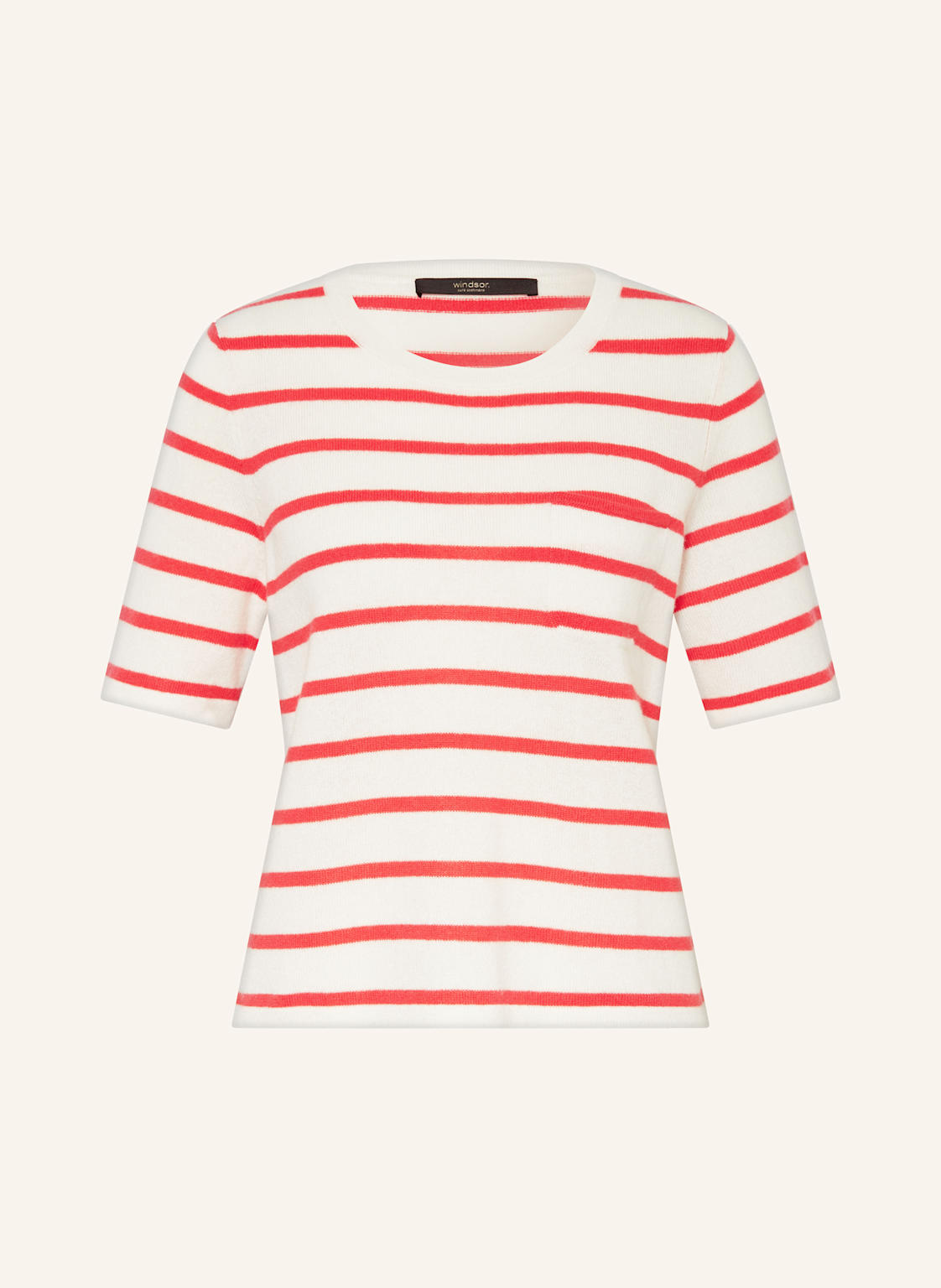 Windsor. Strickshirt Aus Cashmere rot Windsor. Strickshirt Aus Cashmere rot von windsor.
