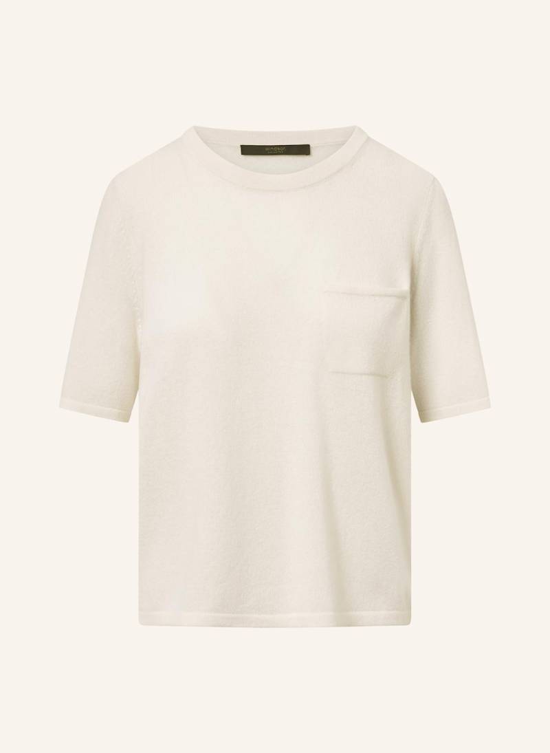 Windsor. Strickshirt Aus Cashmere weiss von windsor.