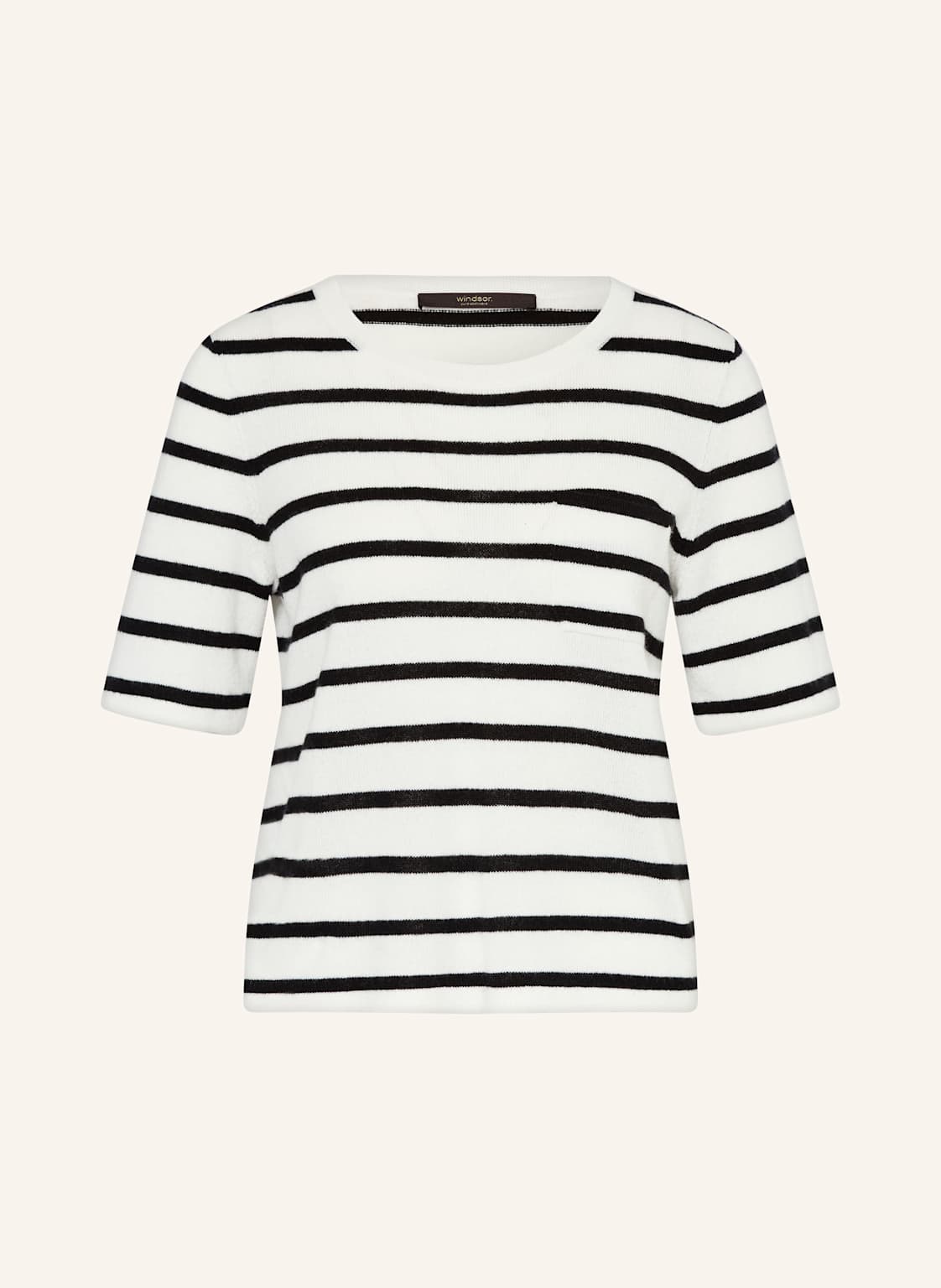 Windsor. Strickshirt Aus Cashmere weiss Windsor. Strickshirt Aus Cashmere weiss von windsor.
