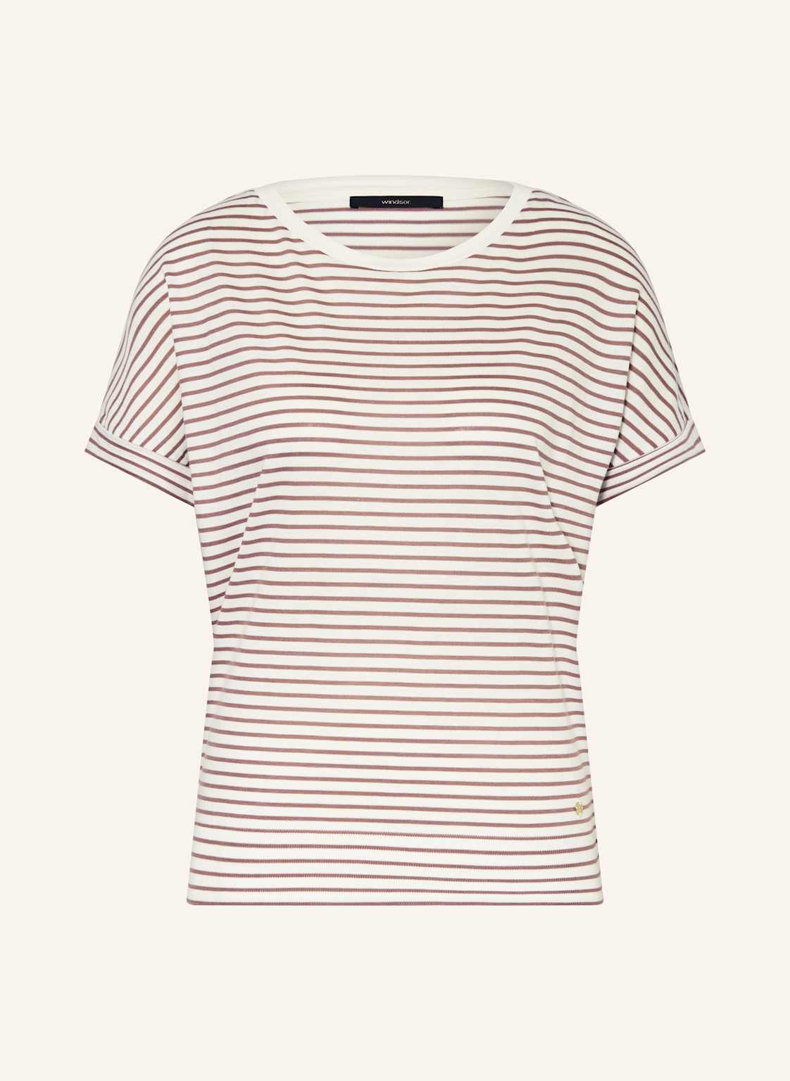 Windsor. T-Shirt braun von windsor.