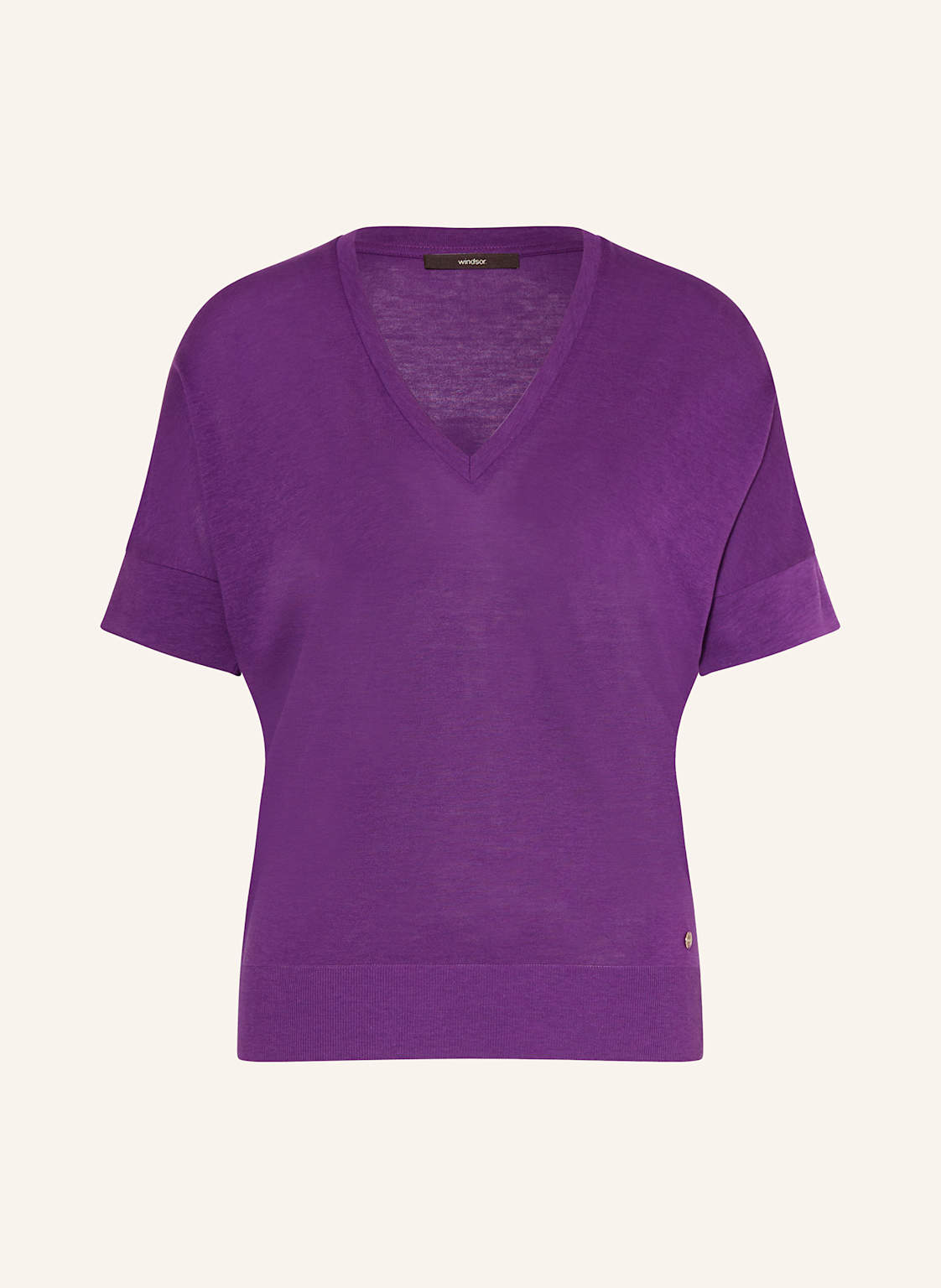 Windsor. T-Shirt lila von windsor.