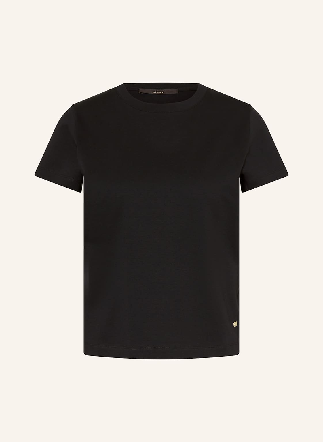 Windsor. T-Shirt schwarz von windsor.