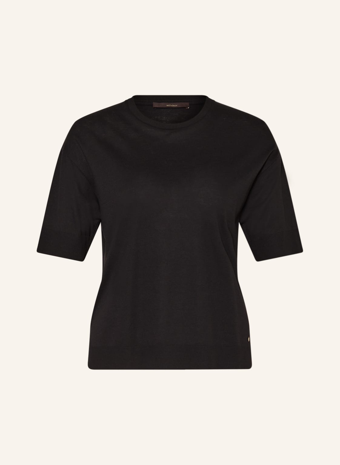 Windsor. T-Shirt schwarz Windsor. T-Shirt schwarz von windsor.