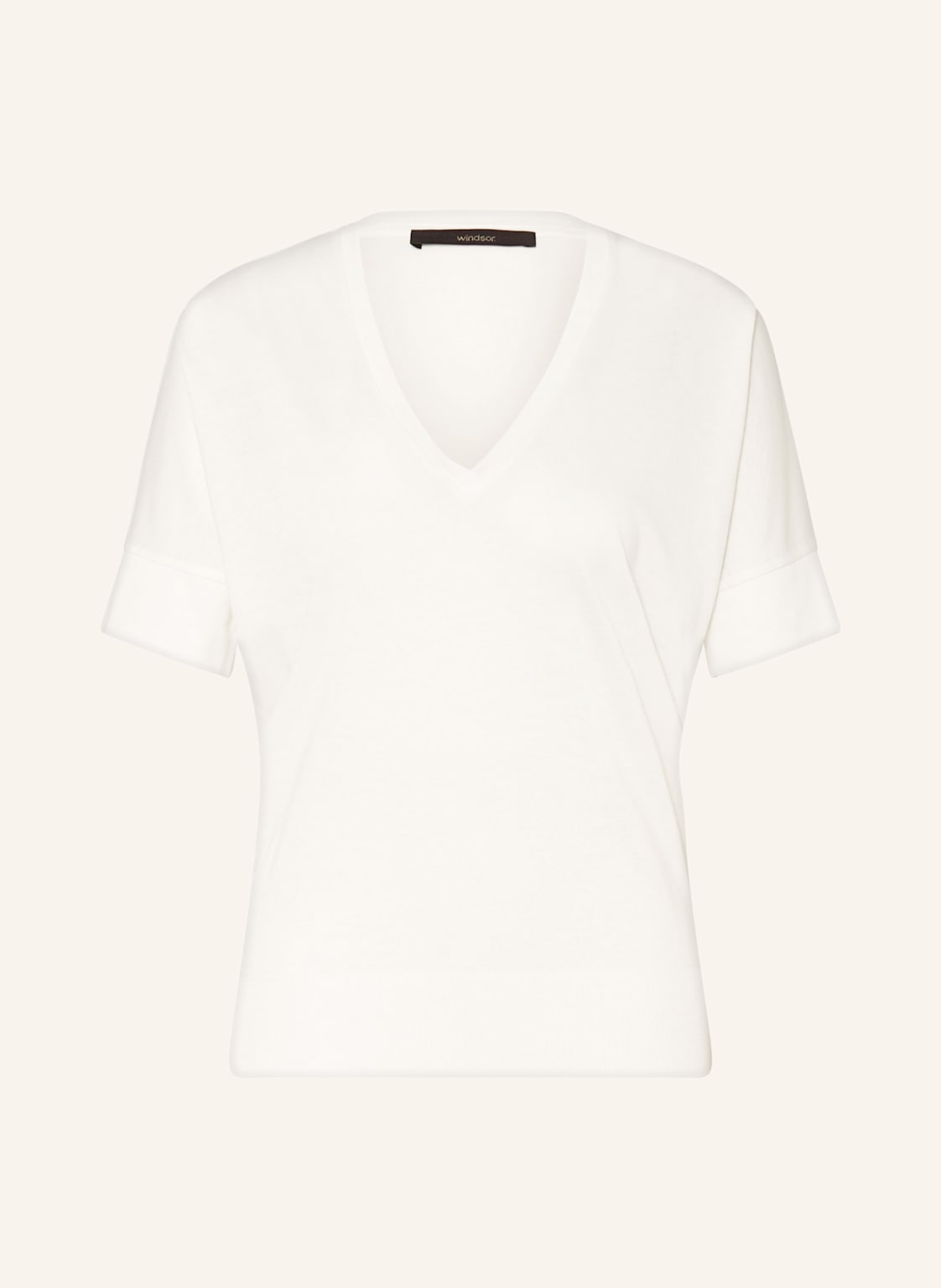 Windsor. T-Shirt weiss von windsor.