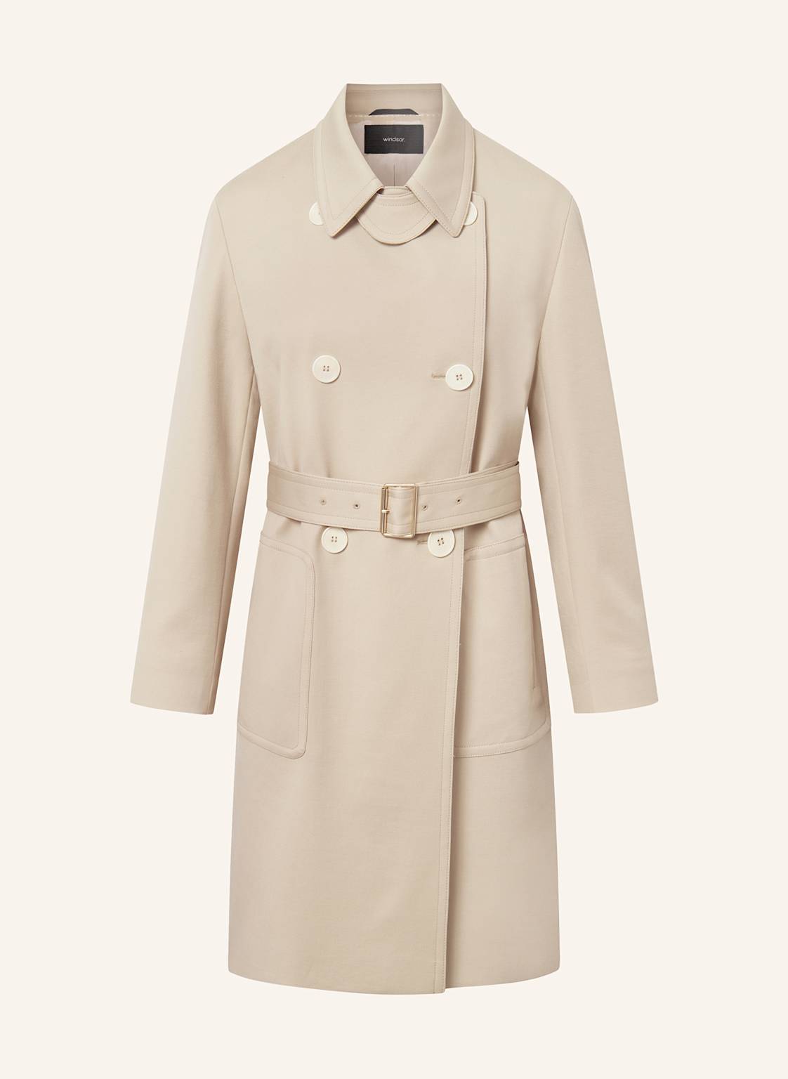 Windsor. Trenchcoat beige von windsor.