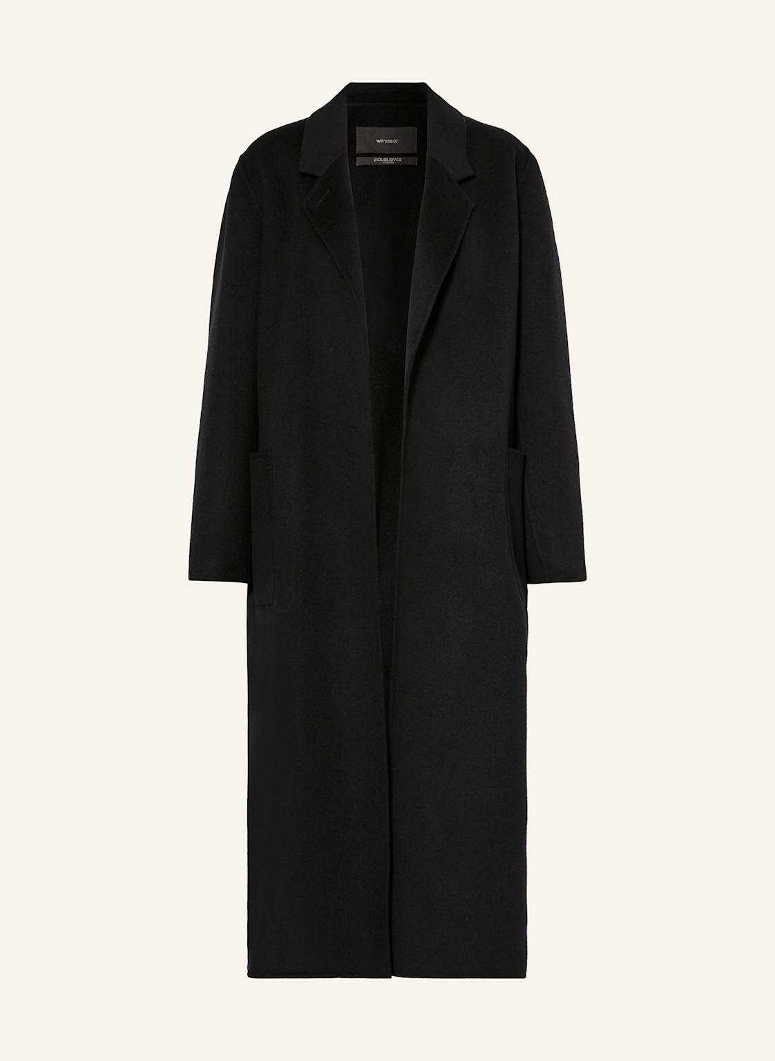 Windsor. Wollmantel schwarz Windsor. Wollmantel schwarz von windsor.