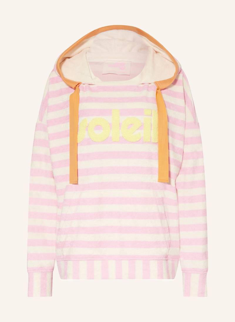 Yippie Hippie Oversized-Hoodie Aus Frottee pink von yippie hippie