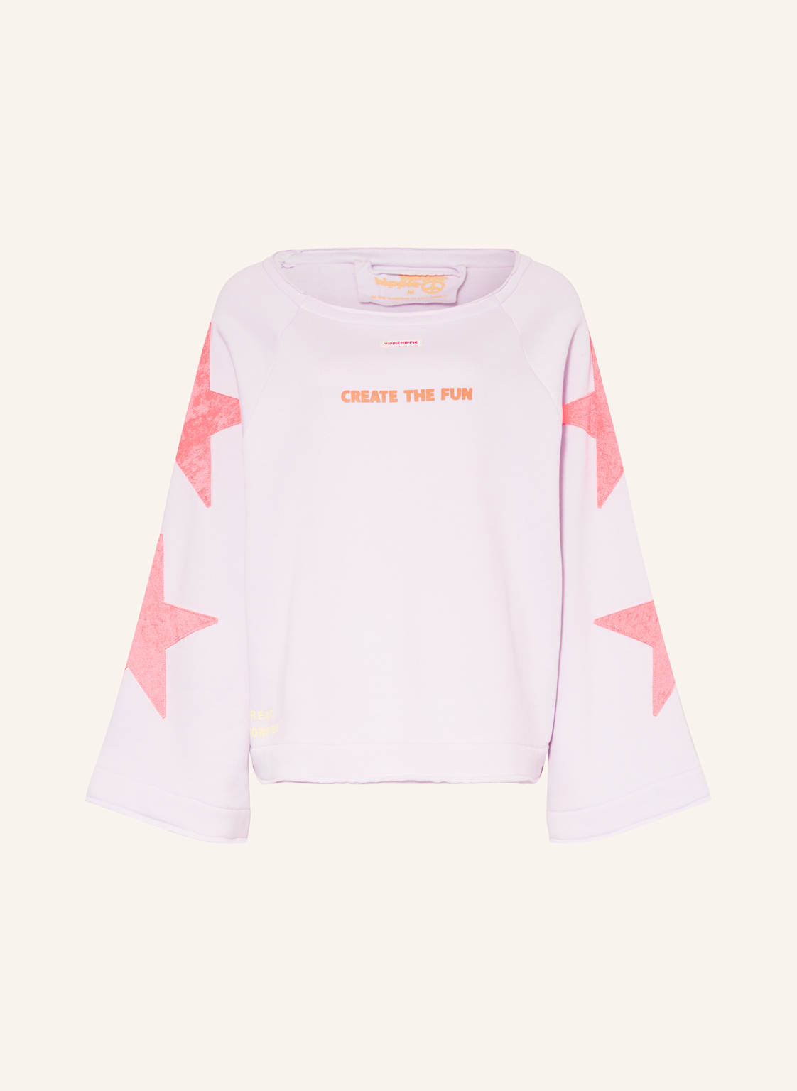 Yippie Hippie Oversized-Sweatshirt lila von yippie hippie