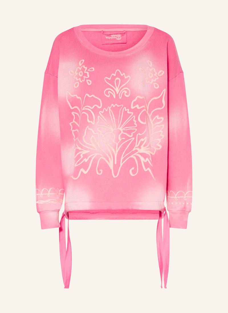 Yippie Hippie Oversized-Sweatshirt pink von yippie hippie