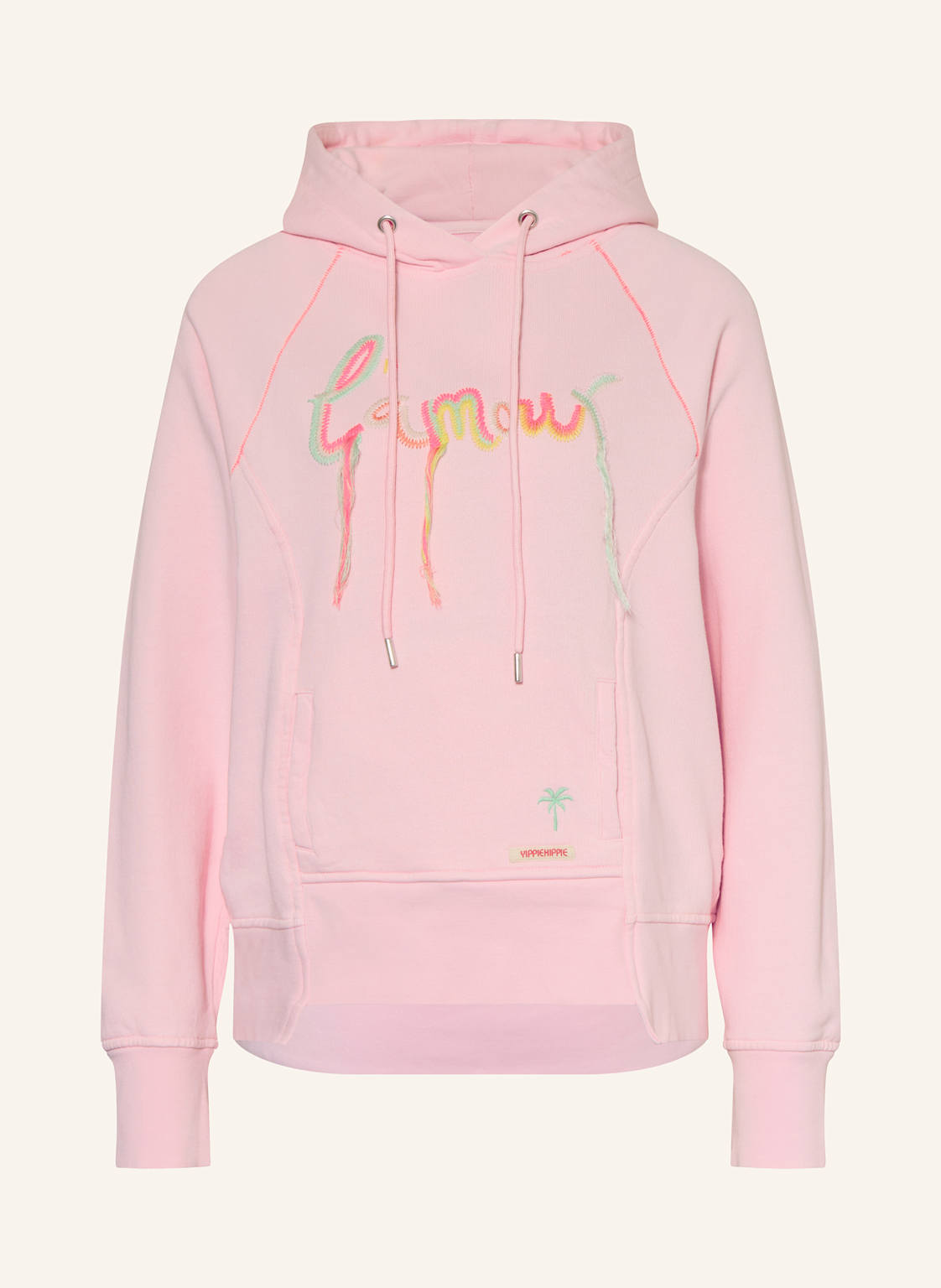 Yippie Hippie Oversized-Sweatshirt rosa Yippie Hippie Oversized-Sweatshirt rosa von yippie hippie