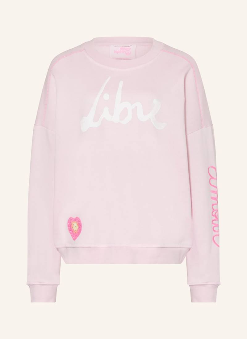 Yippie Hippie Sweatshirt rosa von yippie hippie